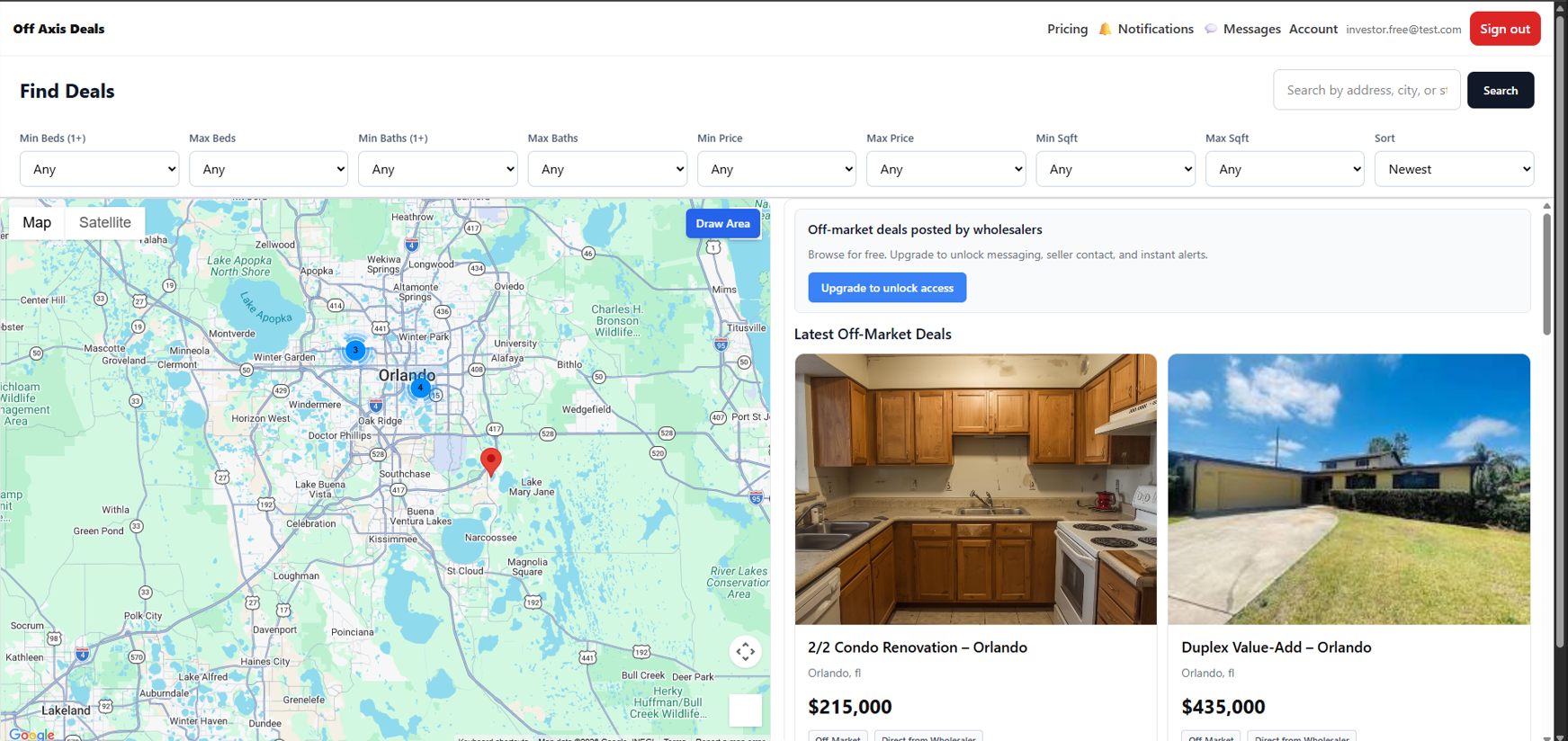 Off Axis Deals | Real Estate Investment Marketplace